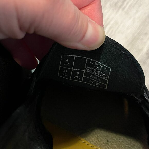 Dr. Martens Kizzy Heeled Penny Loafer Black Mono Smooth, UK 4 / US L 6 - Picture 10 of 11